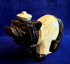 VINTAGE 1950’s University of Michigan Wolverines ANRI Mascot Statue! WOW!