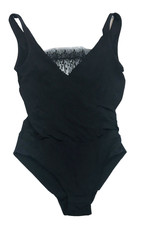 Simone Perele Imprevue Bodysuit, Black, XS 0-2 MSRP 120.00