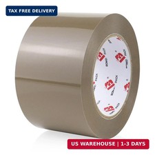 BOMEI PACK 3 inch Wide Brown Packing Tape, 3 inch x 110 Yards 330ft , Industria