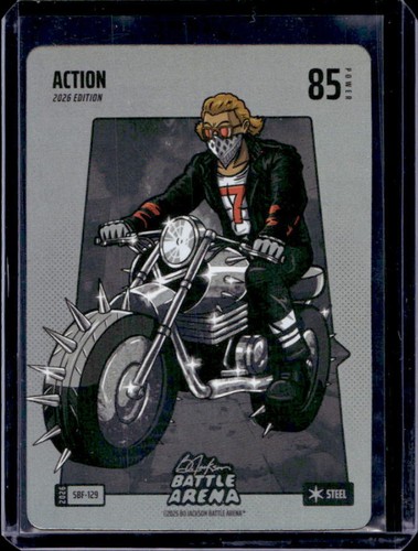 2026 Bo Jackson Battle Arena Griffey Action Silver Battlefoil #SBF-129