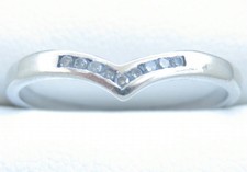 Genuine Diamond Eternity Ring In 9K White Gold