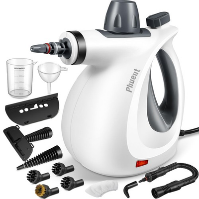#ad Pressurized Handheld Multi Surface Natural Steam Cleaner with 12 pcs Accessor... $71.77
