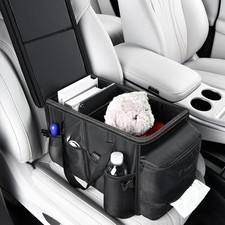 FLORICH Car Seat Organizer, Premium Backseat Car Organizer with Tray for Kids an