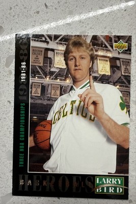 1992-93 Upper Deck - Basketball Heroes Larry Bird Larry Bird #22