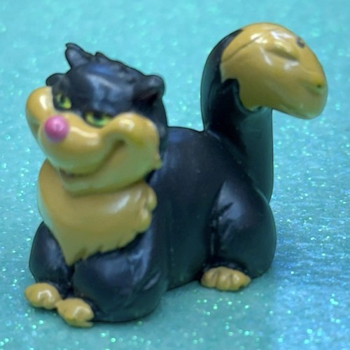 Figura de acción de gato Cenicienta Lucifer de colección juguete adorno de pastel Disney años 90 mini - Imagen 4 de 5