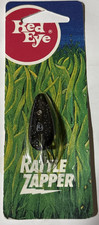 Vintage     Red Eye      Rattle Zapper spoons  w/weed guard          Black Magic