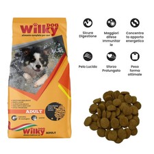 Crocchette WILKY DOG  per cani adult  mantenimento 20 kg gusti vari OFFERTA