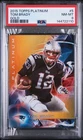 2015 TOPPS PLATINUM GOLD #5 TOM BRADY PSA 8