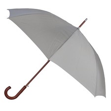 Totes Adult Stately Auto-Open Wooden Stick Umbrella