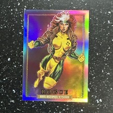 2024 Skybox Marvel Masterpieces ‘92 Platinum: #79 Rogue Rainbow Variant