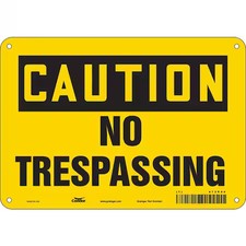 Condor 473K44 Safety Sign, 7 In Height, 10 In Width, Aluminum, Vertical