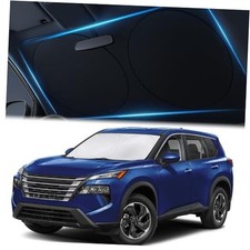 Car Windshield Sunshade Double-Layer Design for 2X Heat MEDIUM - 59" x 31"