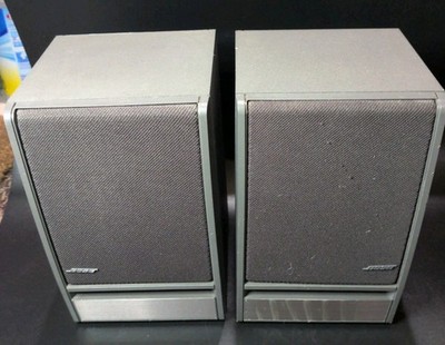 Bose Model 141 Home Stereo Bookshelf Speakers 10-80W Channel 4-8 OHMS - WORKING