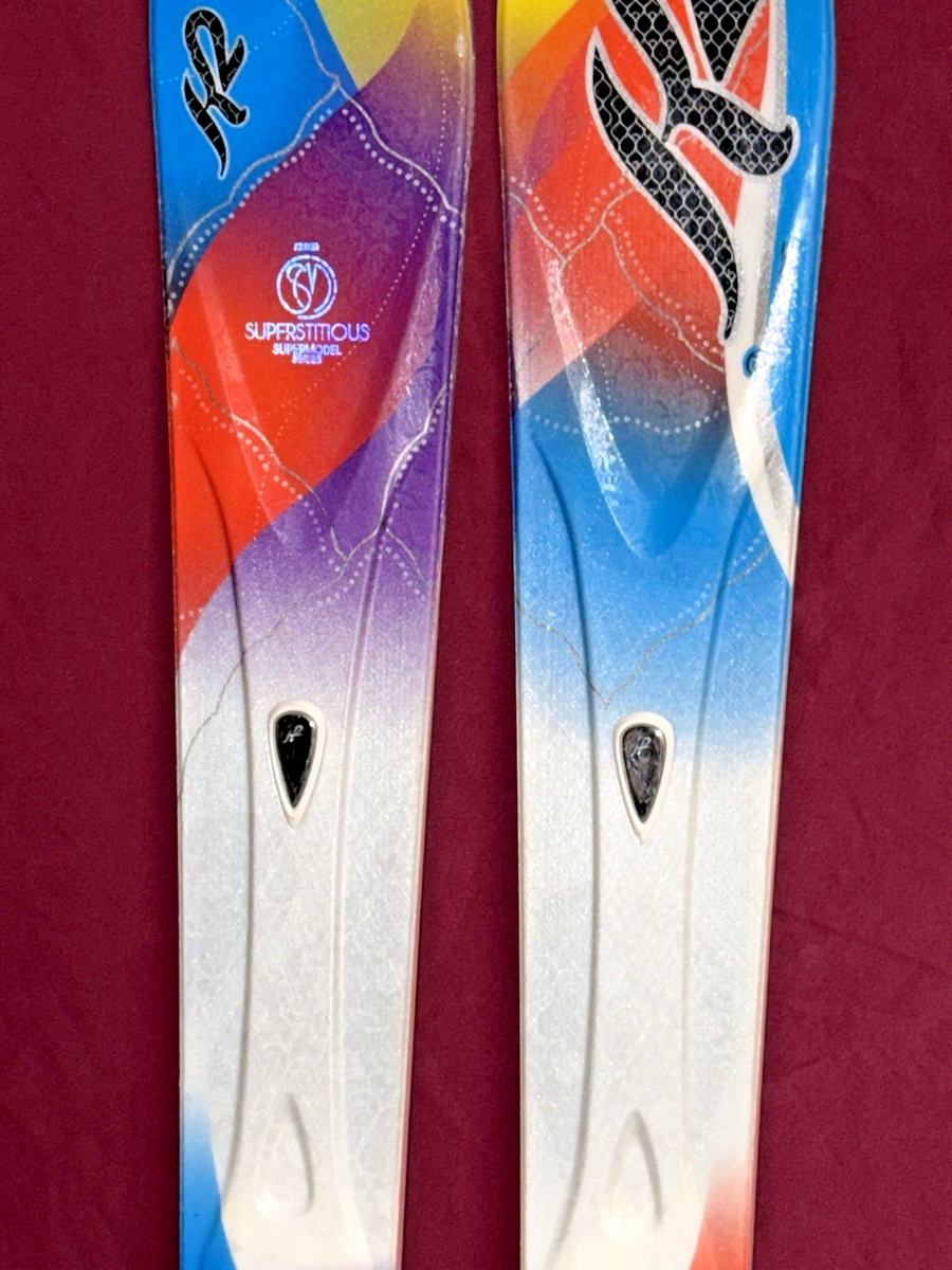 🔥 K2 Superstitious 153cm Women's All-Mtn Skis Marker/K2