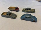 MATCHBOX LESNEY Gray Wheels Lot VW Commer Zodiac Bedford Vintage Diecast 1960s