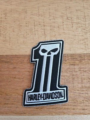Aufnäher Patch Aufbügler Harley-Davidson Motorcycles Motorradsport Tuning Biker 