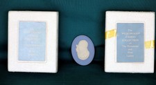 Wedgwood Jasperware Presidents & First Ladies Tyler & Harrison Cameo