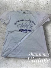 Springfield’s Morning Show VNTG 90s made in USA sz XL Single Stitch tee A51