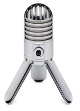 Samson Meteor Mic USB Condenser Podcasting Podcast Einheitsgr  e, Chrome