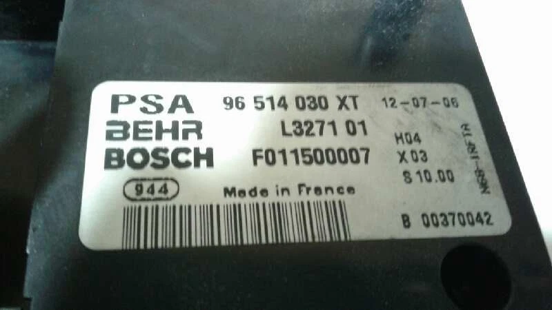 96514030XT CLIMATE CONTROL / 2282130 FOR CITROËN XSARA PICASSO 1.8 16V - Image 2 of 4