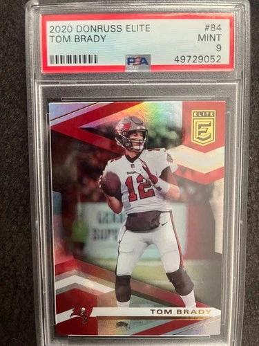 *TOM BRADY*  2020  DONRUSS ELITE/PSA. SHARP.