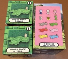2025 MCDONALD'S A MINECRAFT MOVIE HAPPY MEAL TOYS LOT OF 3 NEW