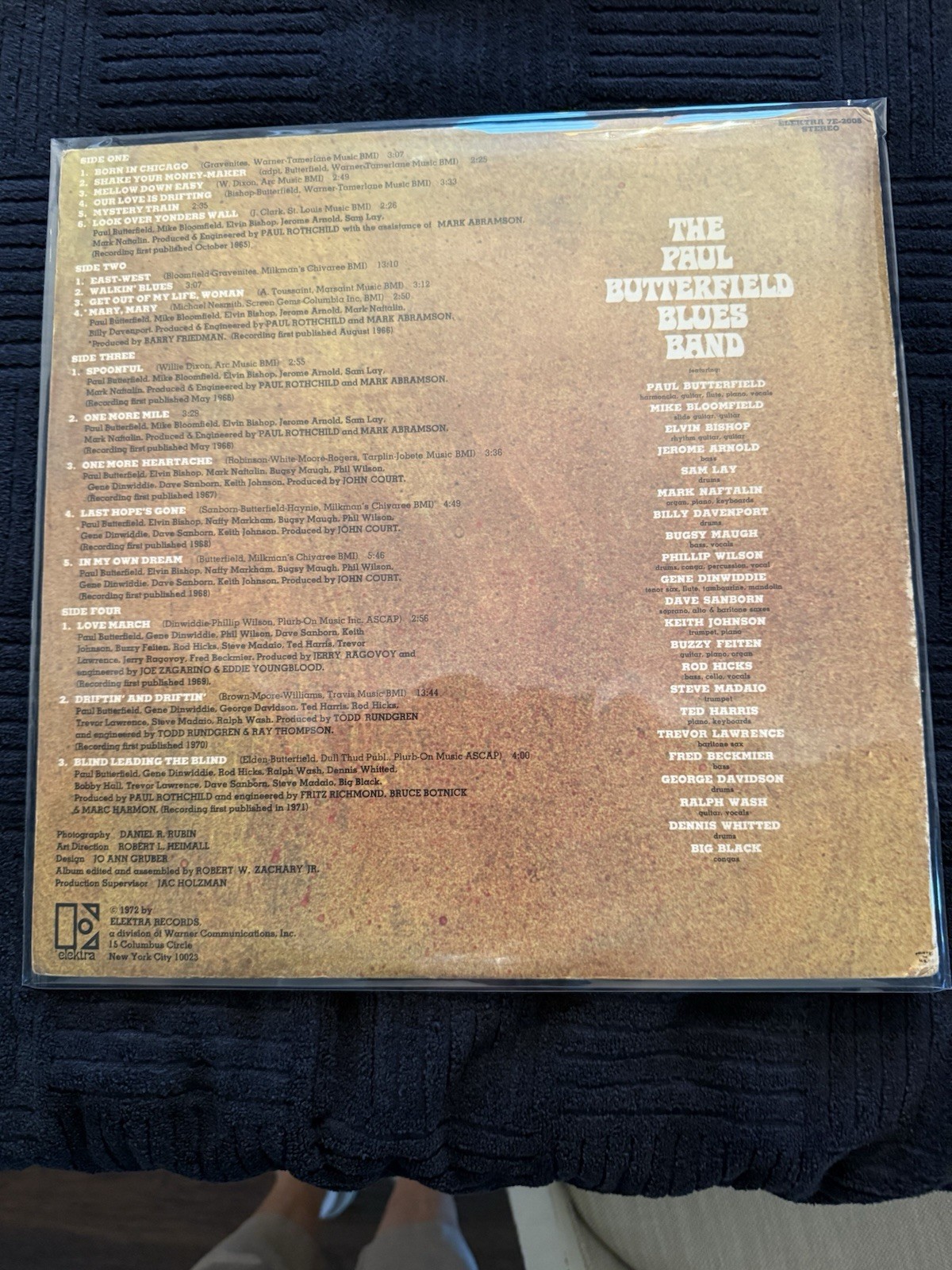 The Paul Butterfield Blues Band. Titled Golden Butter.