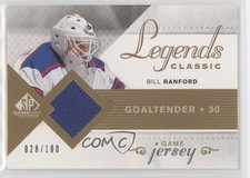 2007 SP Game Used Edition Legends Classic Jersey 28/100 Bill Ranford #HGJ-BR 1o3