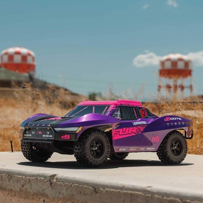 ARRMA ARA3521T3 1/10 FURY 223S BLX Brushless 2WD Short Course Truck RTR with DSC