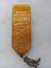 FAIRFIELD IOWA 3rd CAVALRY GAR CIVIL WAR VET GRAND ARMY REPUBLIC REUNION RIBBON