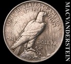 1923 Peace Dollar- Scarce Better Date- Luster- No Reserve #L7002 — photo 2
