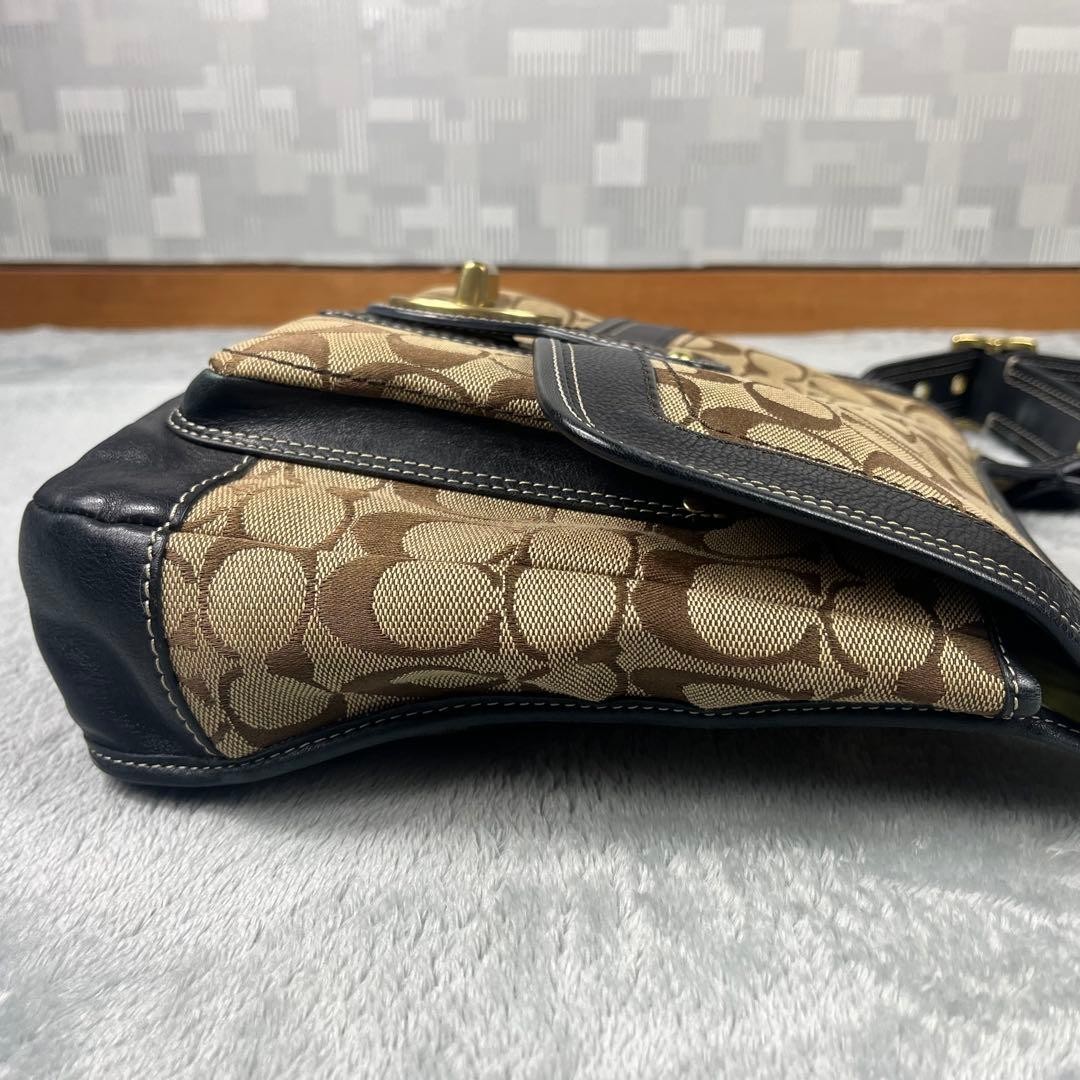 Coach Legacy Shoulder Bag Canvas Brown Authentic G0204591 thumbnail 22