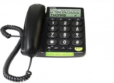 Doro PhoneEasy 312cs Schwarz Schnurgebundenes Telefon #1907438