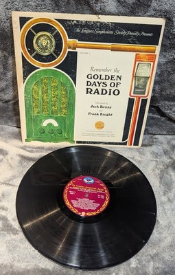 Remember The Golden Days of Radio Vol 1, Jack Benny & Frank Knight, 1968, LP