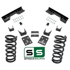 35 Lowering Kit Notch For 88-98 Chevy Gmc C1500 V6 Std Cab Ext Cab