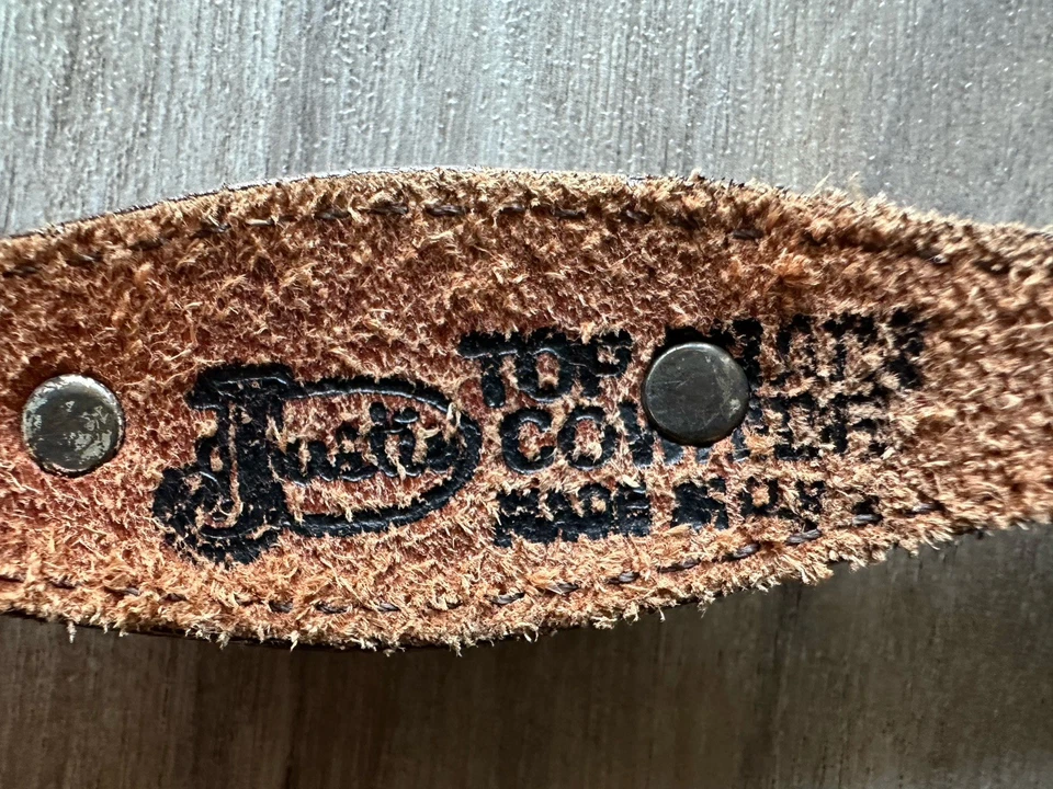 Cinturón para mujer Justin Western pequeño 30” cuero marrón Foto 3 de 4