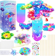 DIY Flower Bouquet Craft Kit for Kids - Fun Art Activities Ages 5-12
