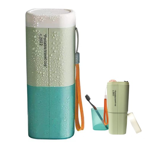 Toothbrush Travel Case, Portable Travel Toothbrush Holder, Multifunction Toot...