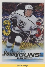 2019-20 Upper Deck Young Guns Speckled Rainbow Foil Blake Lizotte #202 READ 4ts