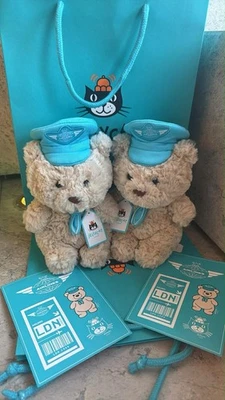 Jellycat Pilot Junior Bartholomew Harrods Exclusive BNWT Genuine Proof Of Purcha - Image 1 of 4