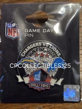 Los Angeles Chargers VS Detroit Lions HALL OF FAME GAME DAY PIN 7/31/25 CANTON
