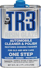 Blue Magic 12a-6 Tr-3 Resin Glaze 16oz Auto Cleaner Polish 1-step Restore