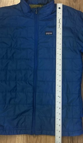 Patagonia Boys Nano Puff Jacket Youth XL 14 -16 Blue Full Zip Lightweight Tech - Picture 9 of 10