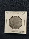 1919 canada silver half dollar 50 cents