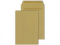 50 Versandtaschen BriefumschläGe UmschläGe B4 Braun 110G 250 X 353 Mm Selbstkl.