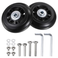 Replacement Luggage Wheels 70x24mm Suitcase Wheel Repair Kits for Inline Skate