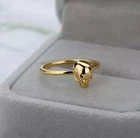 Unique Vintage Ring 14K Two Tone Gold Finish 3Ct Round Cut Lab Created Diamond