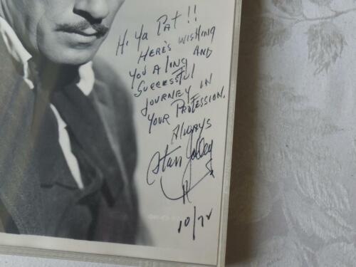 I.Stanford Jolley Western Hollywood Bad Guy Foto Vintage Firmada a Mano Autógrafo - Imagen 2 de 2