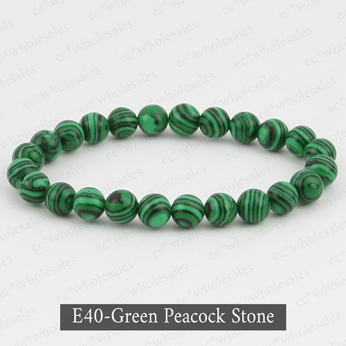 Handmade 8mm Mixed Natural Gemstone Round Beads Stretchy Bracelet Reiki Chakra - Picture 42 of 62