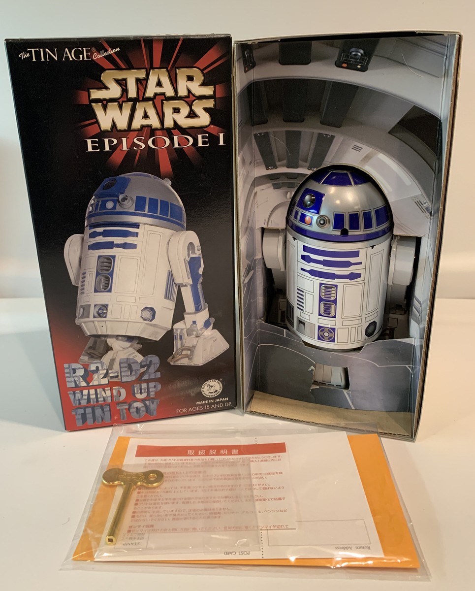 Star Wars R2D2 Osaka Tin Toy Institute Wind Up Vintage Rare Star Wars R2D2 Osaka Tin Toy Institute Wind Up Vintage Rare
